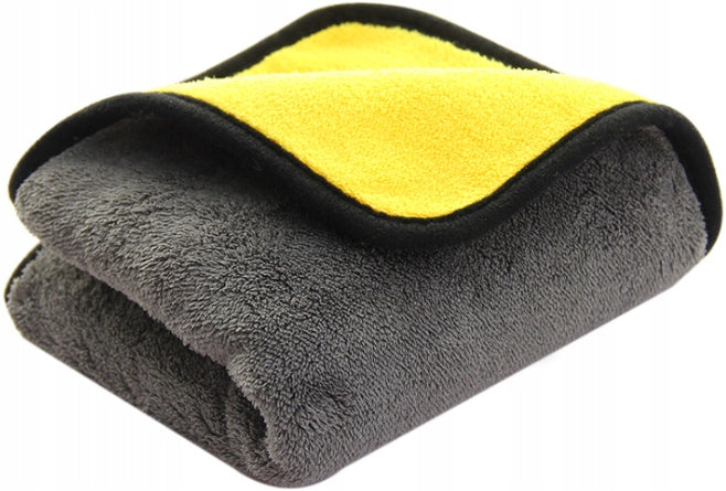 MICROFIBER TOWEL 60x90 cm 800G FOR DRYING CAR DETAILING XXL WITHOUT STREAKS Packaging status original