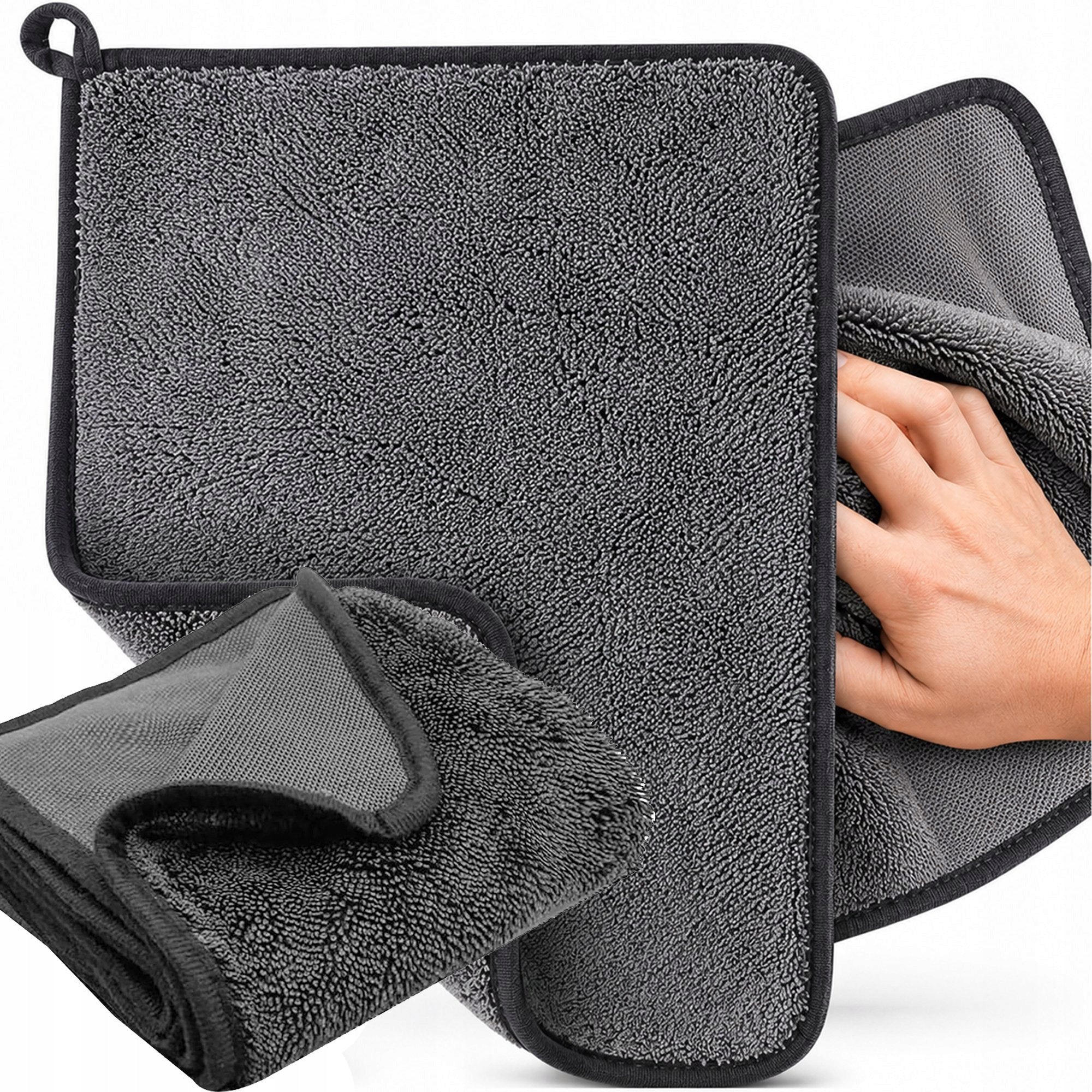 MICROFIBER TOWEL FOR DEHUMIDIFYING CAR DETAILING 60x40 QUICK-DRYING XL