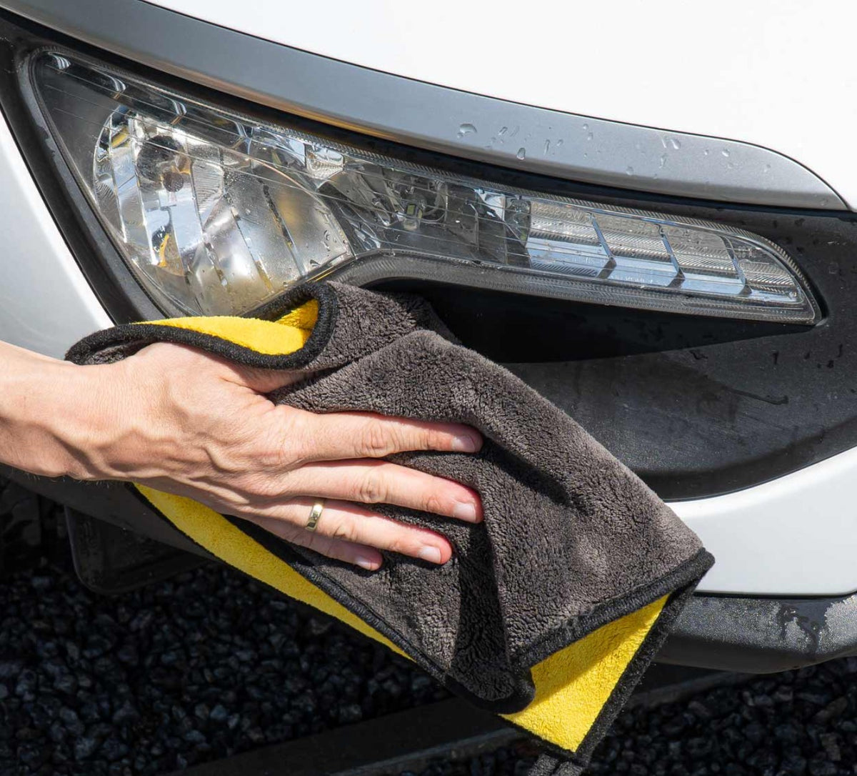 MICROFIBER TOWEL FOR DRYING THE CAR 40X30 CM 800G G048 Manufacturer code 03980