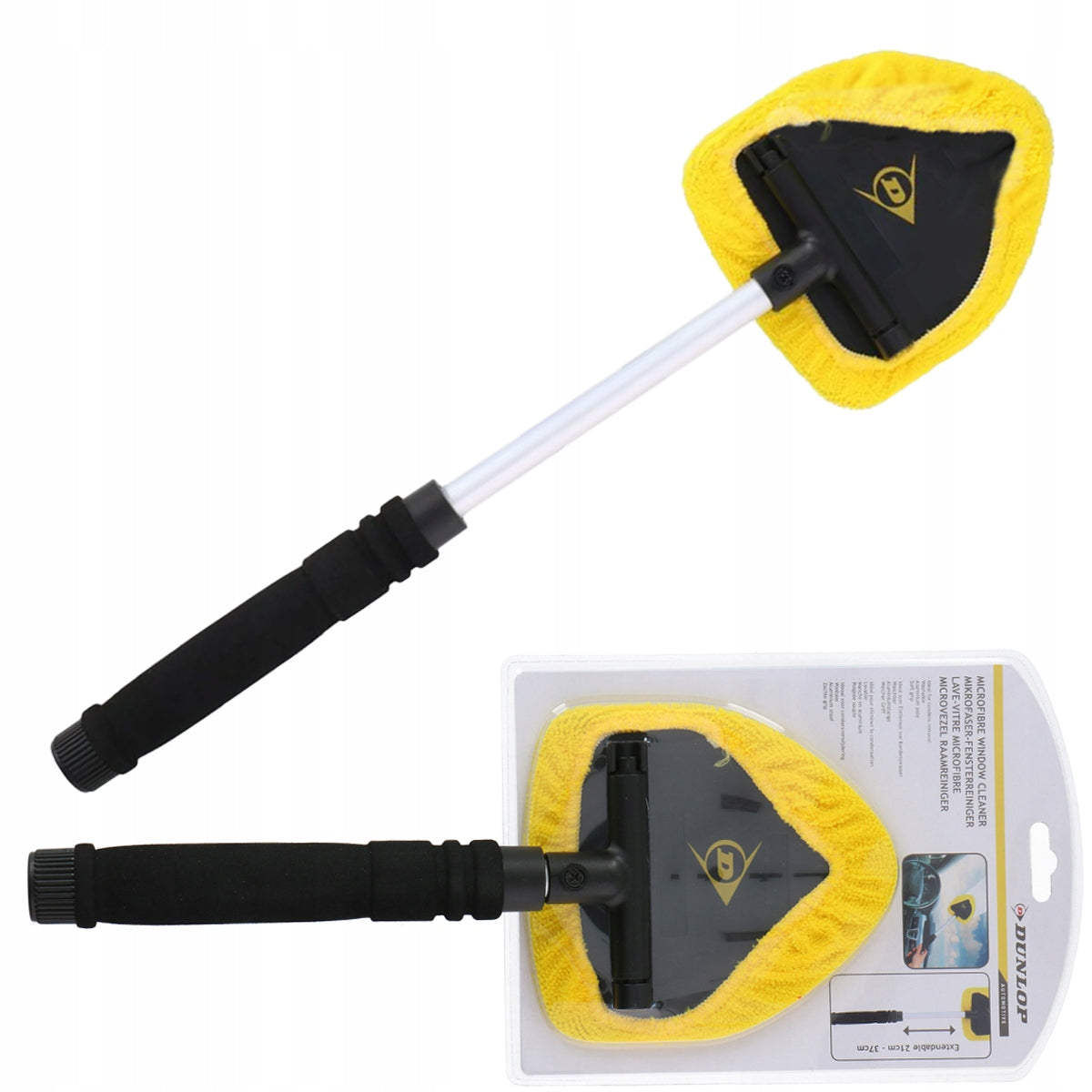 MICROFIBER WATER SQUEEGEE for car house 21-37cm DUNLOP