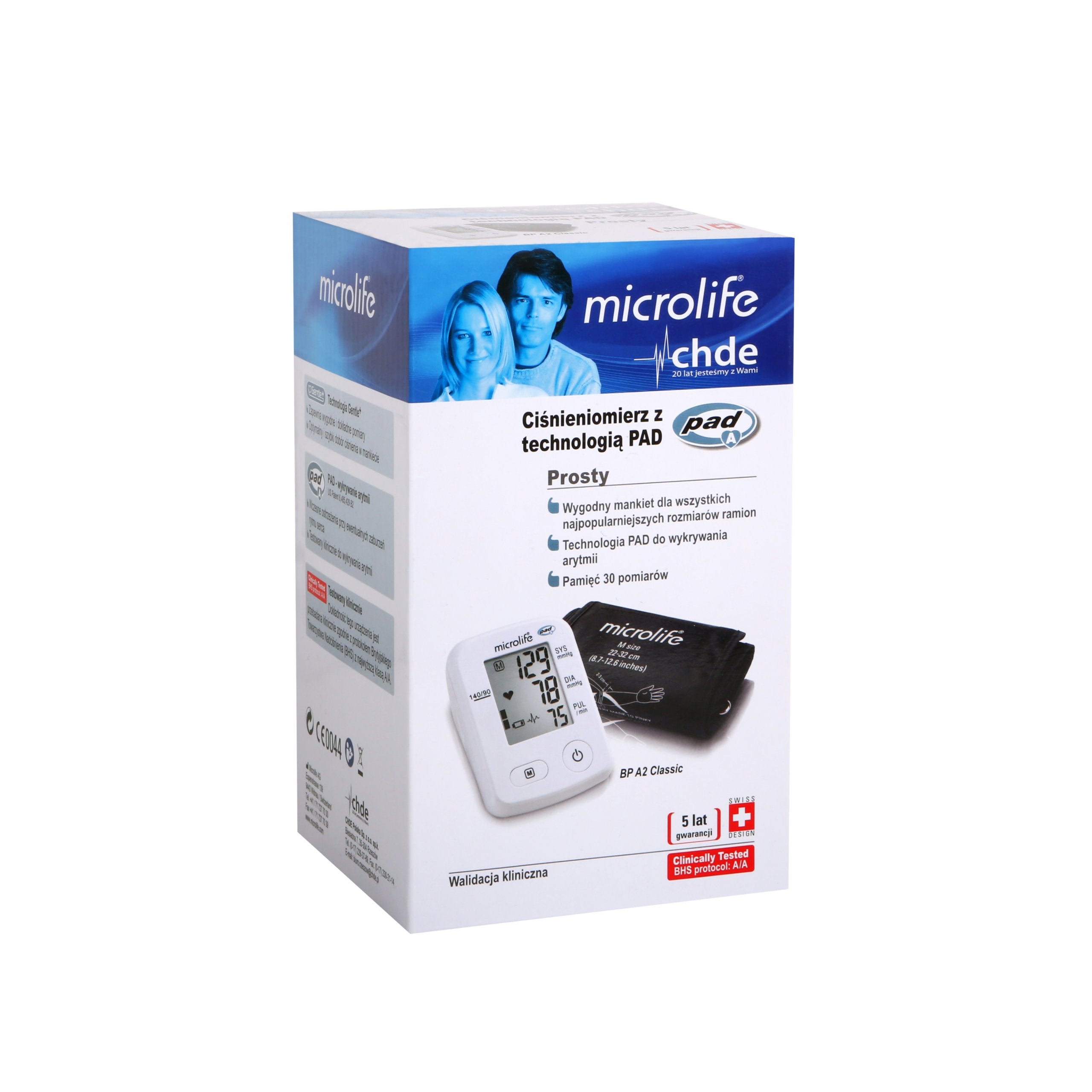 MICROLIFE SHOULDER BLOOD PRESSURE MONITOR BP A2 CLASSIC PRESSURE APPARATUS Medical device yes