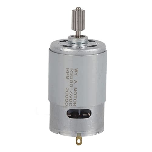 MICROMOTOR RS550 6V ELECTRIC MOTOR FOR CAR TOYS 2 PCS. Manufacturer code SWC5908807032376