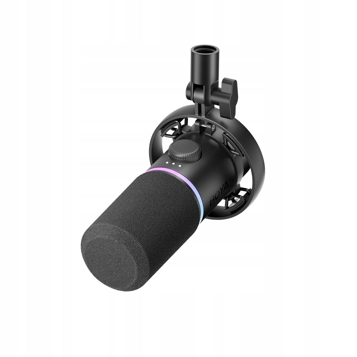MICROPHONE BOYA CASTMIC S60 USB XLR FOR STREAMING WITH RGB BLACK