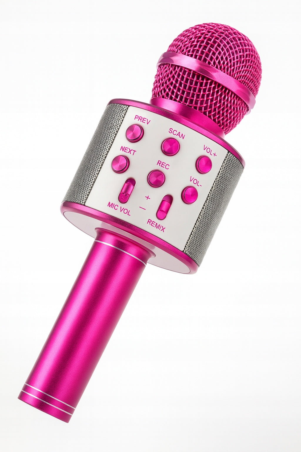 MICROPHONE FOR CHILDREN WITHOUT CABLE FOR PLAYING MULTIFUNCTIONAL BLUETOOTH SPEAKER Manufacturer code 22190