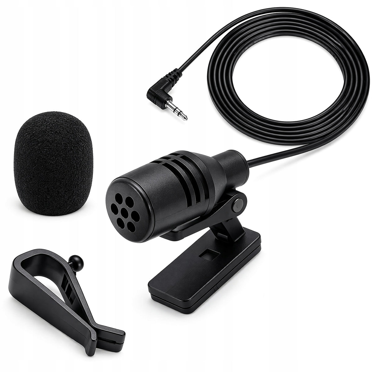 MICROPHONE JACK FOR CAR RADIO 3,5 MM WITH PLUG AND PLAY FUNCTION Manufacturer code 0760654963600