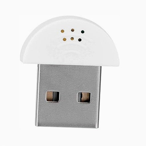 MICROPHONE USB MINI COMPACT AUDIO ADAPTER FOR LAPTOP COMPUTER steel