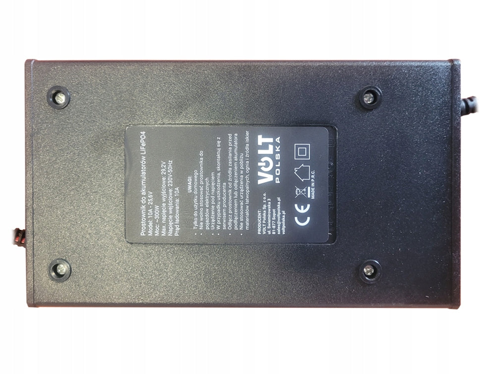 MICROPROCESSOR RECTIFIER FOR 24V LITHIUM BATTERIES LiFePO4 10A Maximum amperage 10 A
