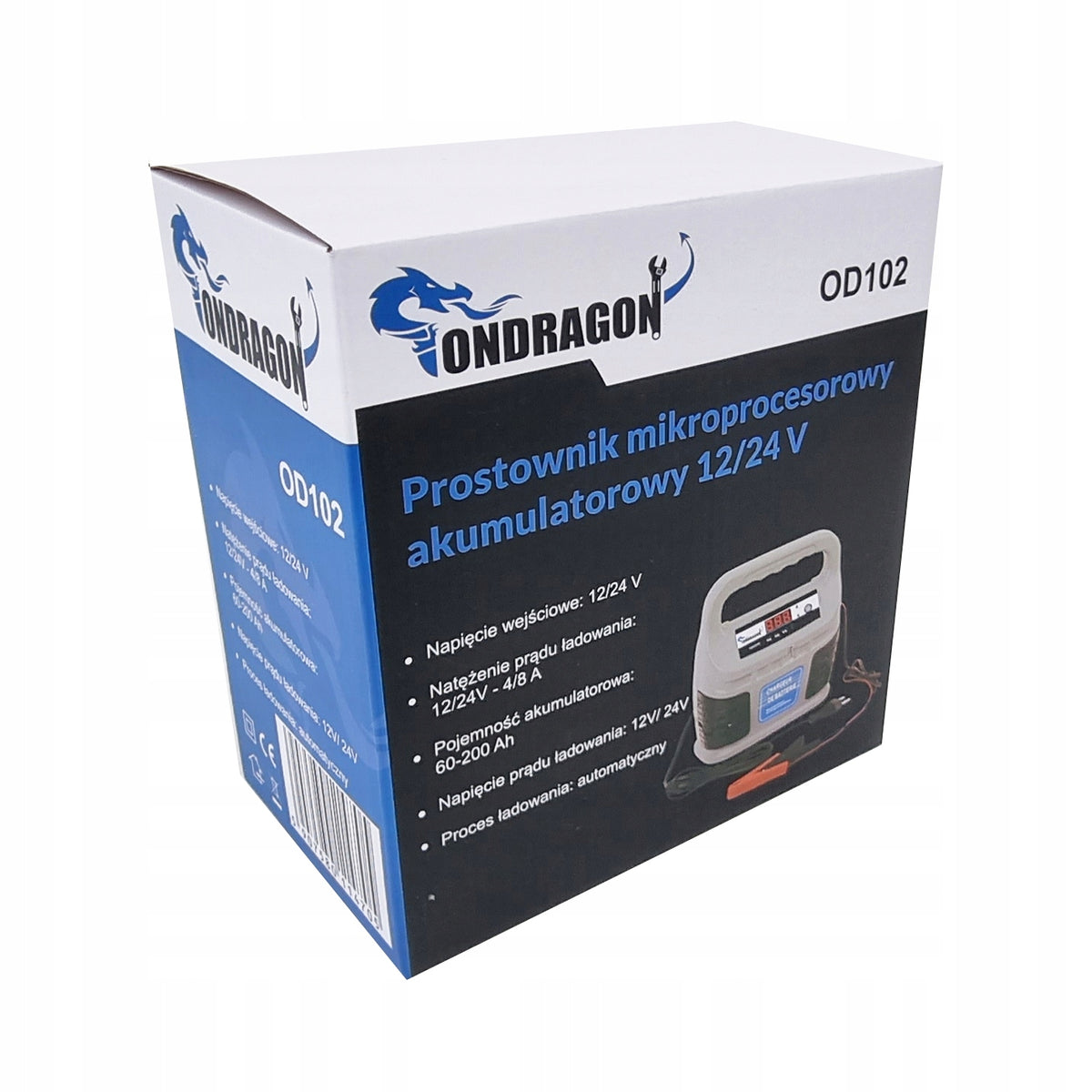 MICROPROCESSOR Rectifier Rechargeable BATTERY CHARGER 12V 24V Brand Ondragon