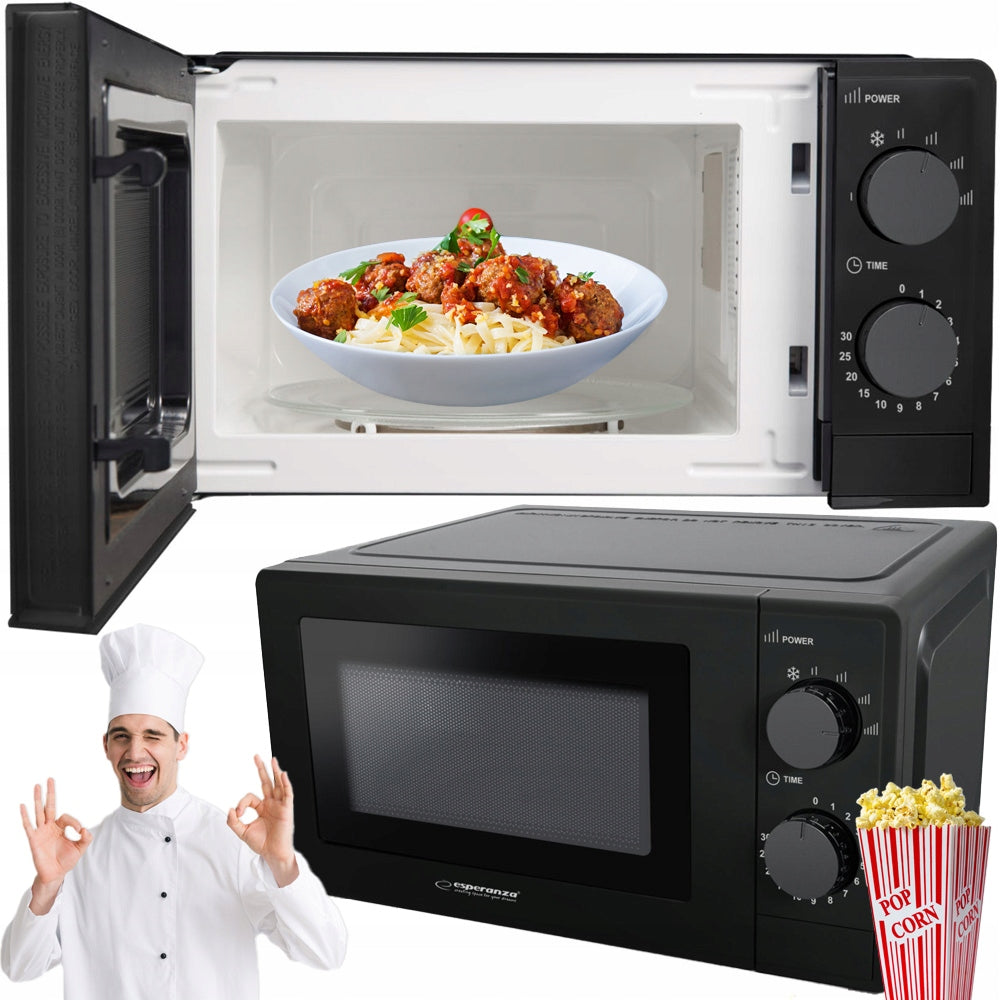 MICROWAVE OVEN ESPERANZA ESTOFADO ECO011K 20 L SIMPLE OPERATION Packaging status original