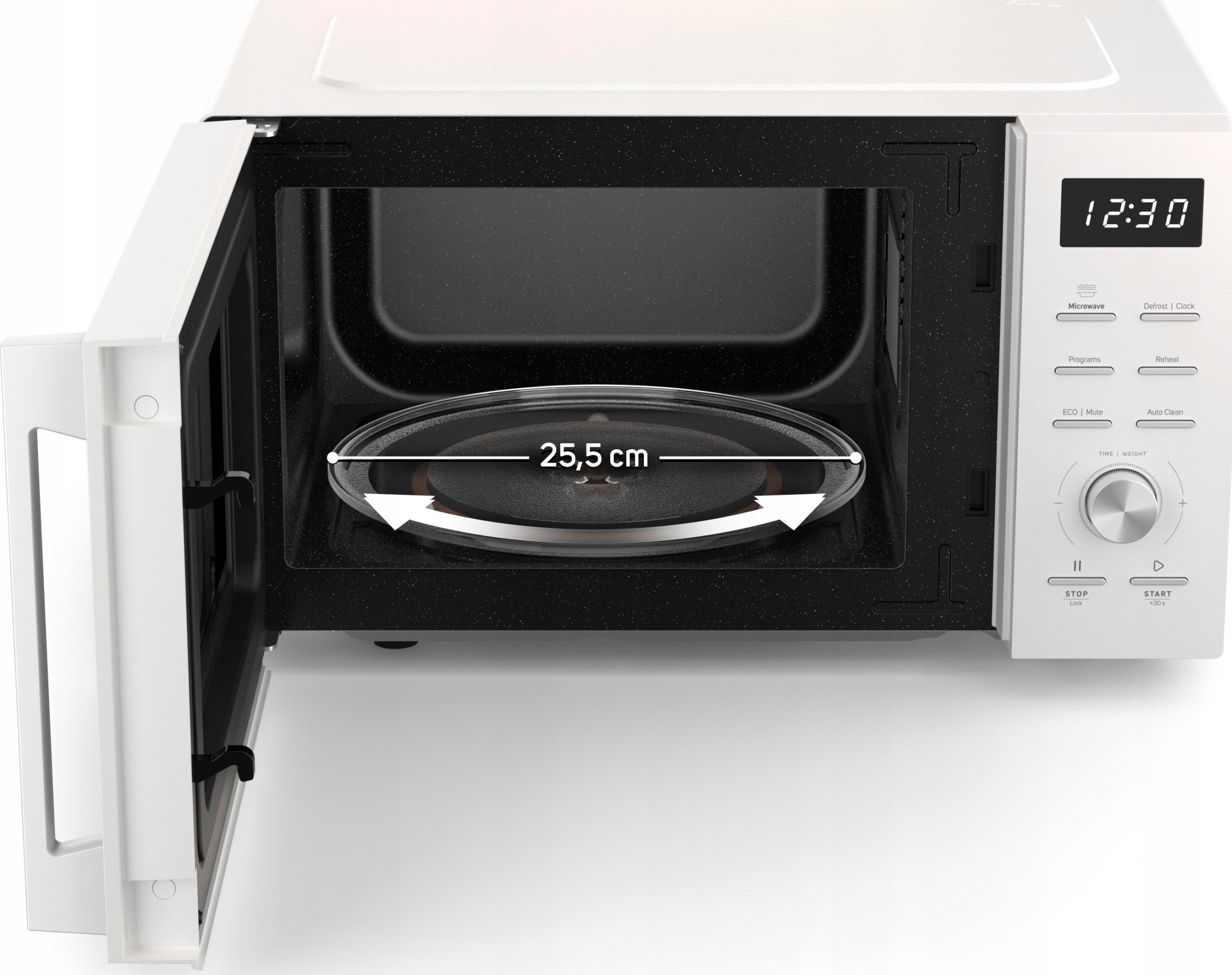 MICROWAVE OVEN SENCOR 20L 700W 25,5CM ECO TIMER FUNCTION Manufacturer code 40051941