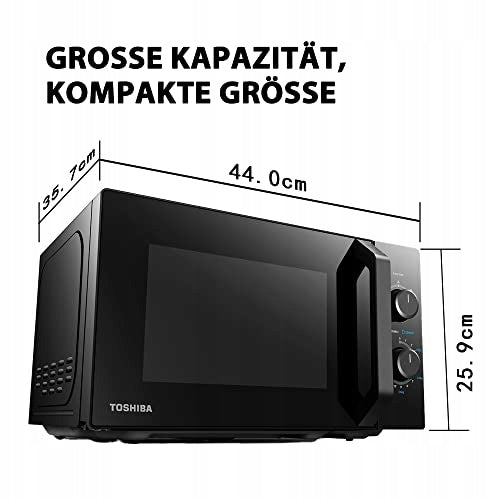 MICROWAVE OVEN TOSHIBA MM20PF(BK) BLACK Model MW2-MM20PF BK