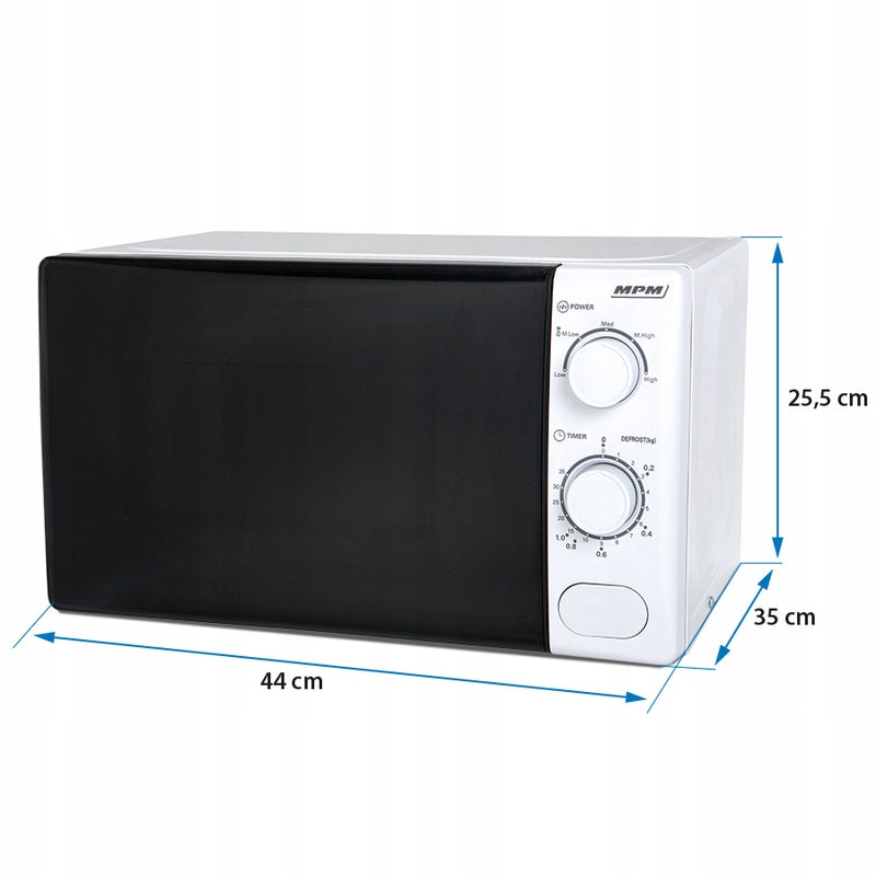 MICROWAVE OVEN WHITE MPM-20-KMM-12/W DESIGN Packaging status original