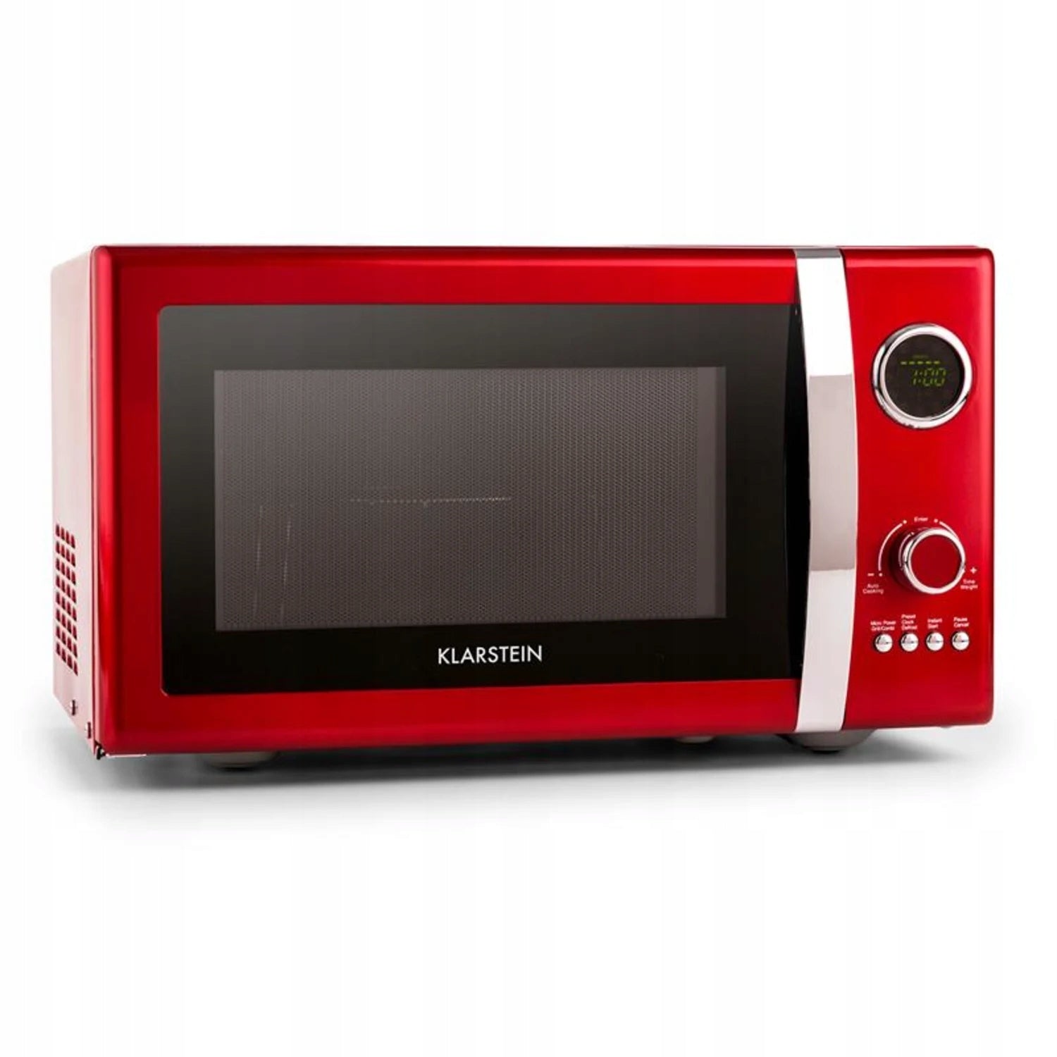 MICROWAVE OVEN WITH GRILL, KLARSTEIN 1000 W, 23 L, RETRO, 12 PROGRAMS