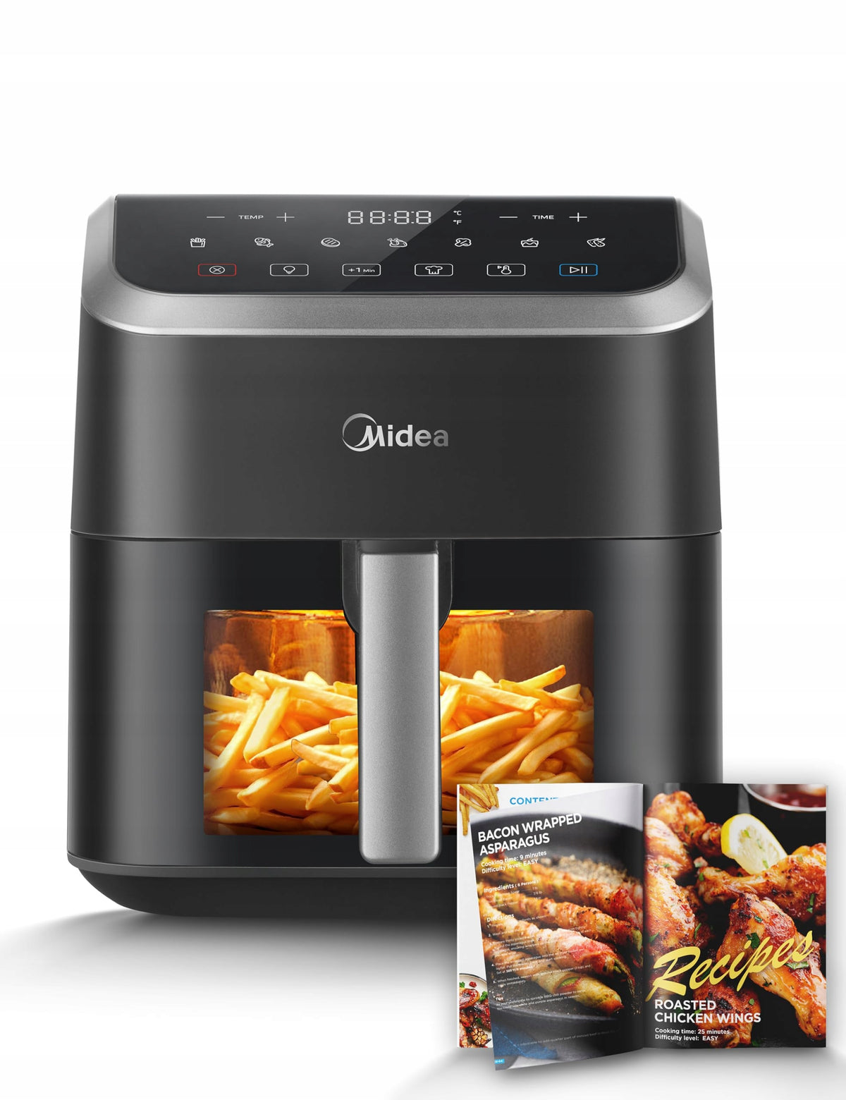 MIDEA Fat Free Fryer 5L HeatXpress 90% Less Oil