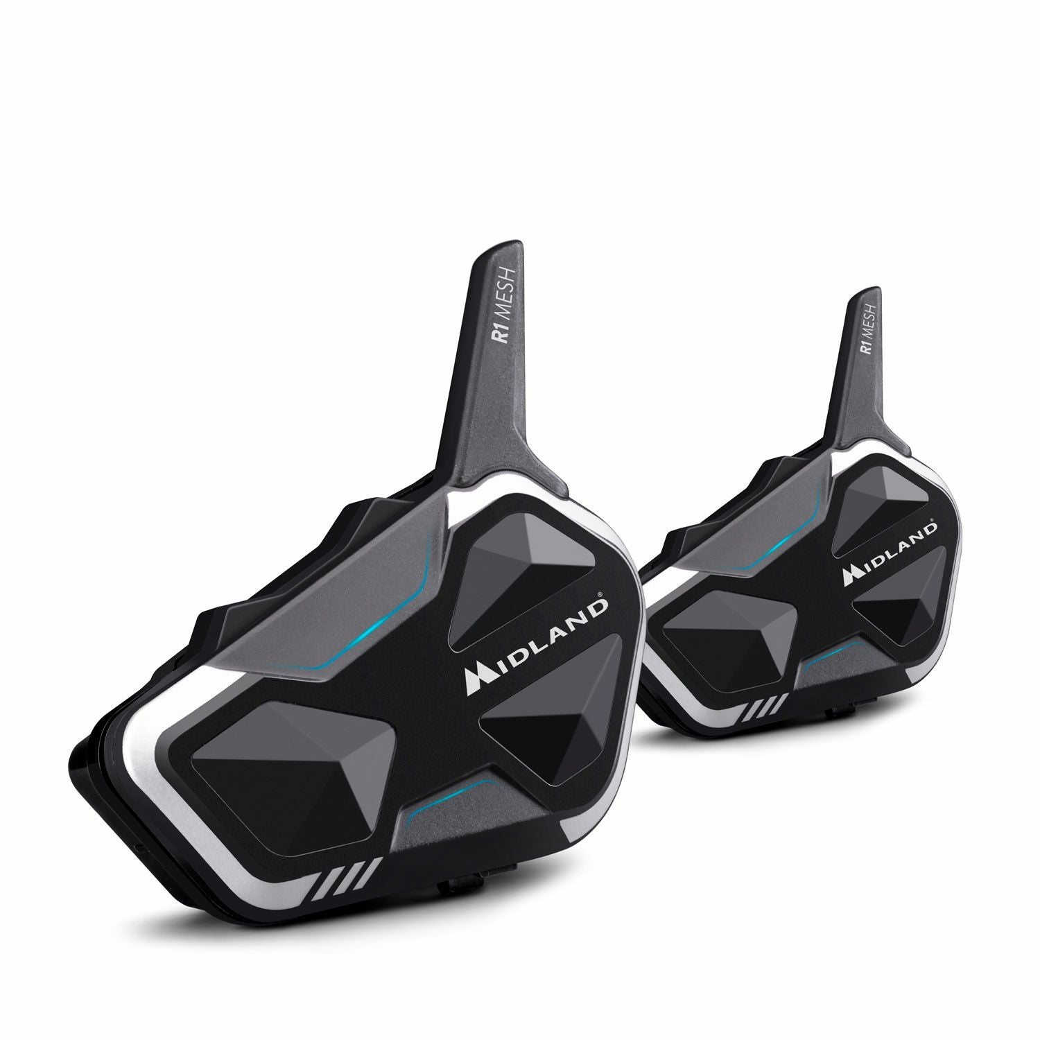 MIDLAND R1 MESH 2pcs bluetooth motorcycle intercom - for two helmets Manufacturer's catalog number C1585.01