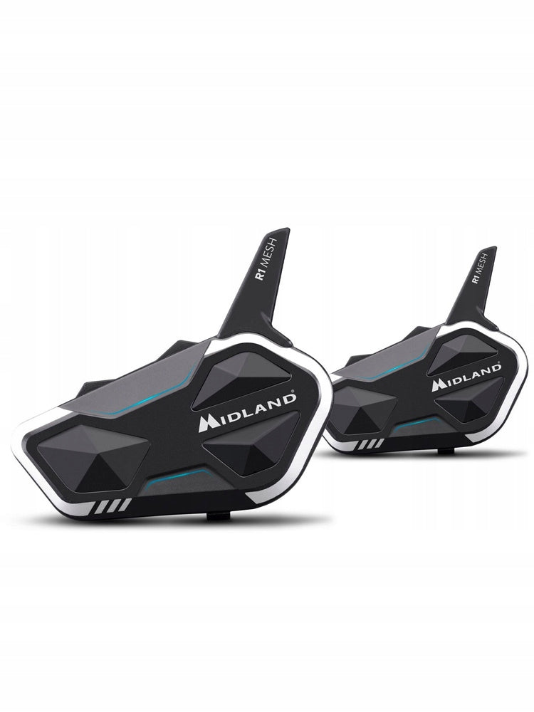 MIDLAND R1 MESH 2pcs bluetooth motorcycle intercom - for two helmets