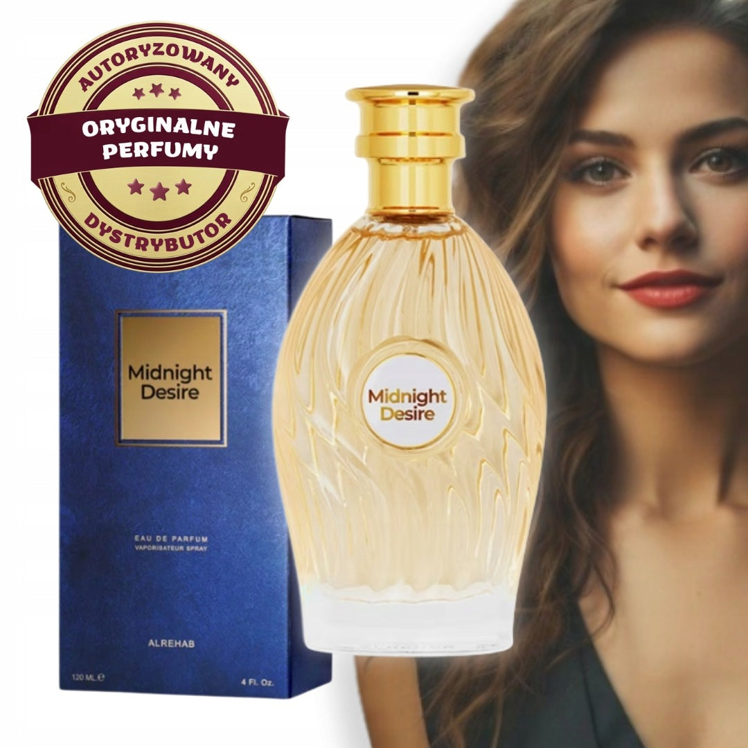 MIDNIGHT DESIRE AROMATIC ARABIC WOOD PERFUME 120 ml AL REHAB EDP