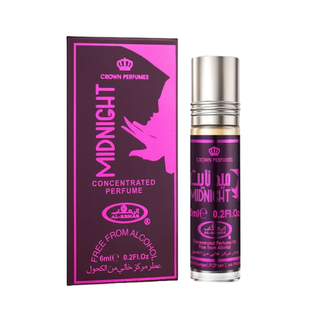 MIDNIGHT Perfumed Oil CPO 6 ml Al Rehab Sweet Scent For Her Manufacturer code 6291110100412