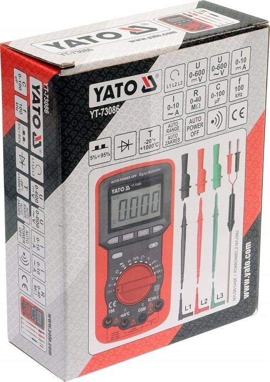 Yato Miernik elektrisches Multimeter (YT-73086) 