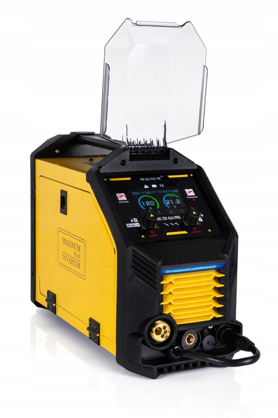 MIG 201 Alu Pro Synergy 200A 230V MIG MMA TIG Lift magnum Brand Magnum