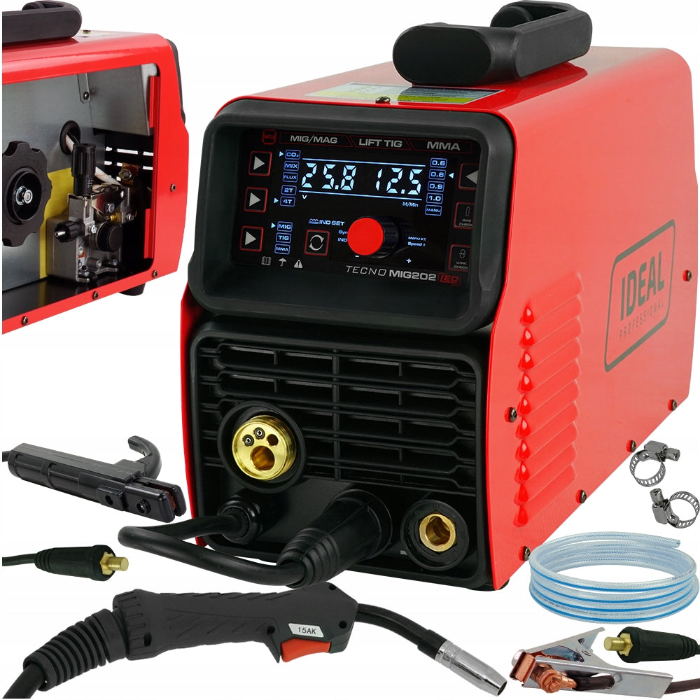 MIG MAG 200A IDEAL Synergy 230v