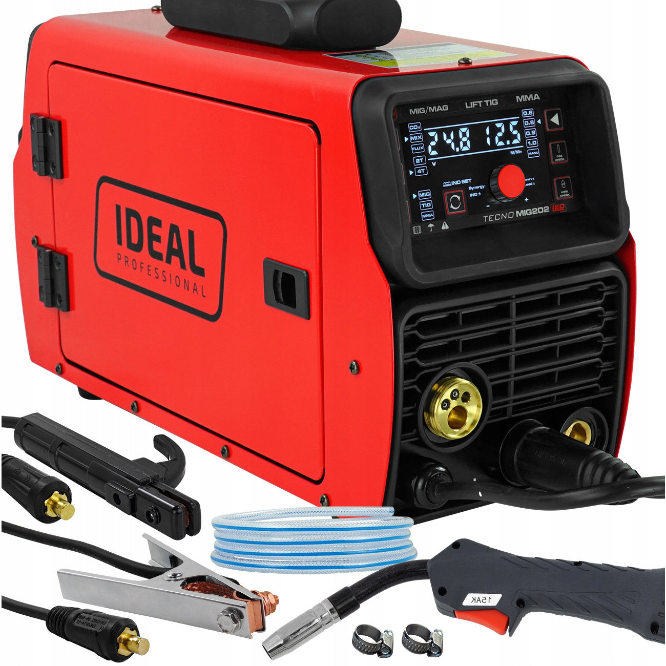 MIG MAG Ideal 202 LED welder Synergy migomat