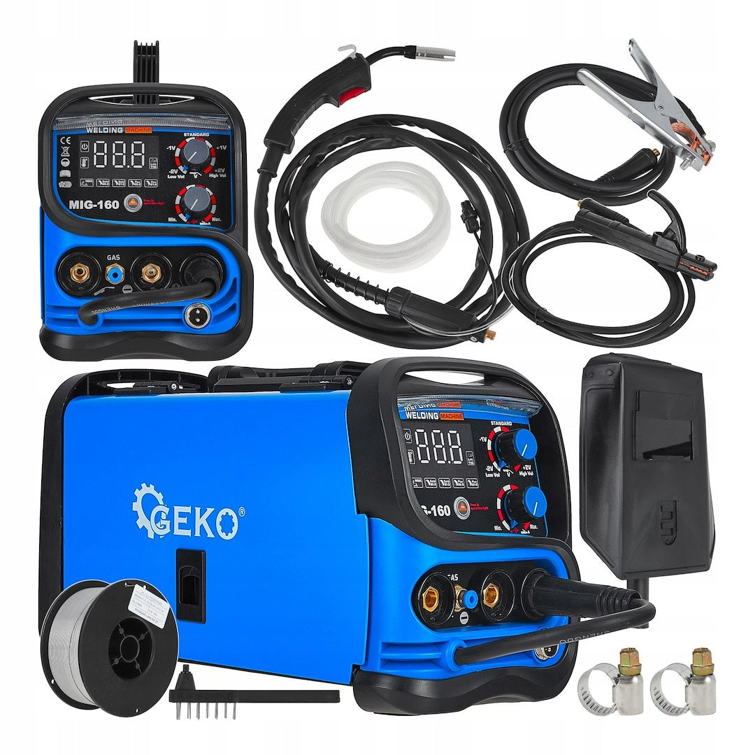 MIG MAG MMA TIG Lift 160A Synergy Gas Without Gas GEKO