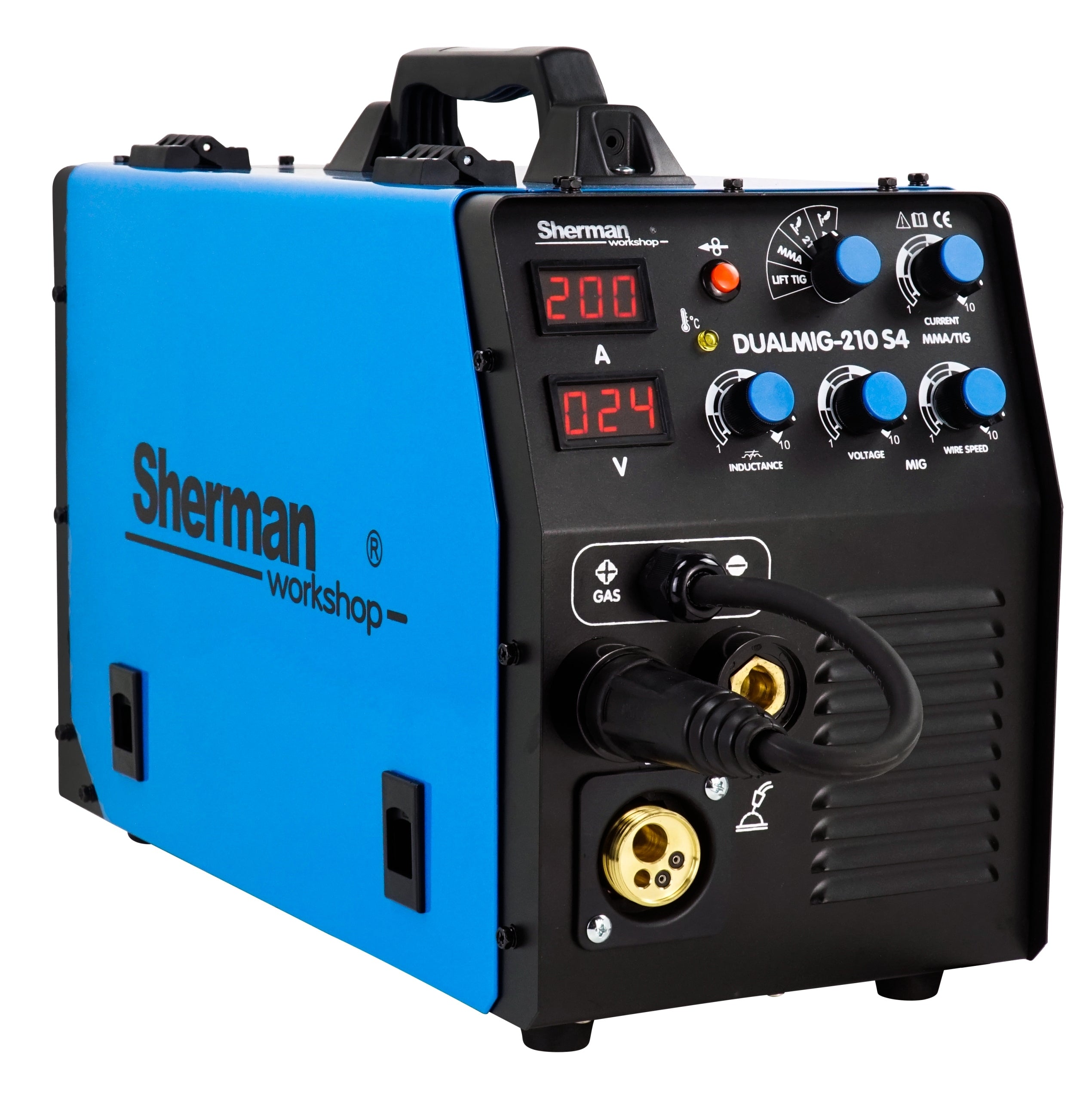 MIG MAG TIG 200A MMA inverter welder Brand Sherman