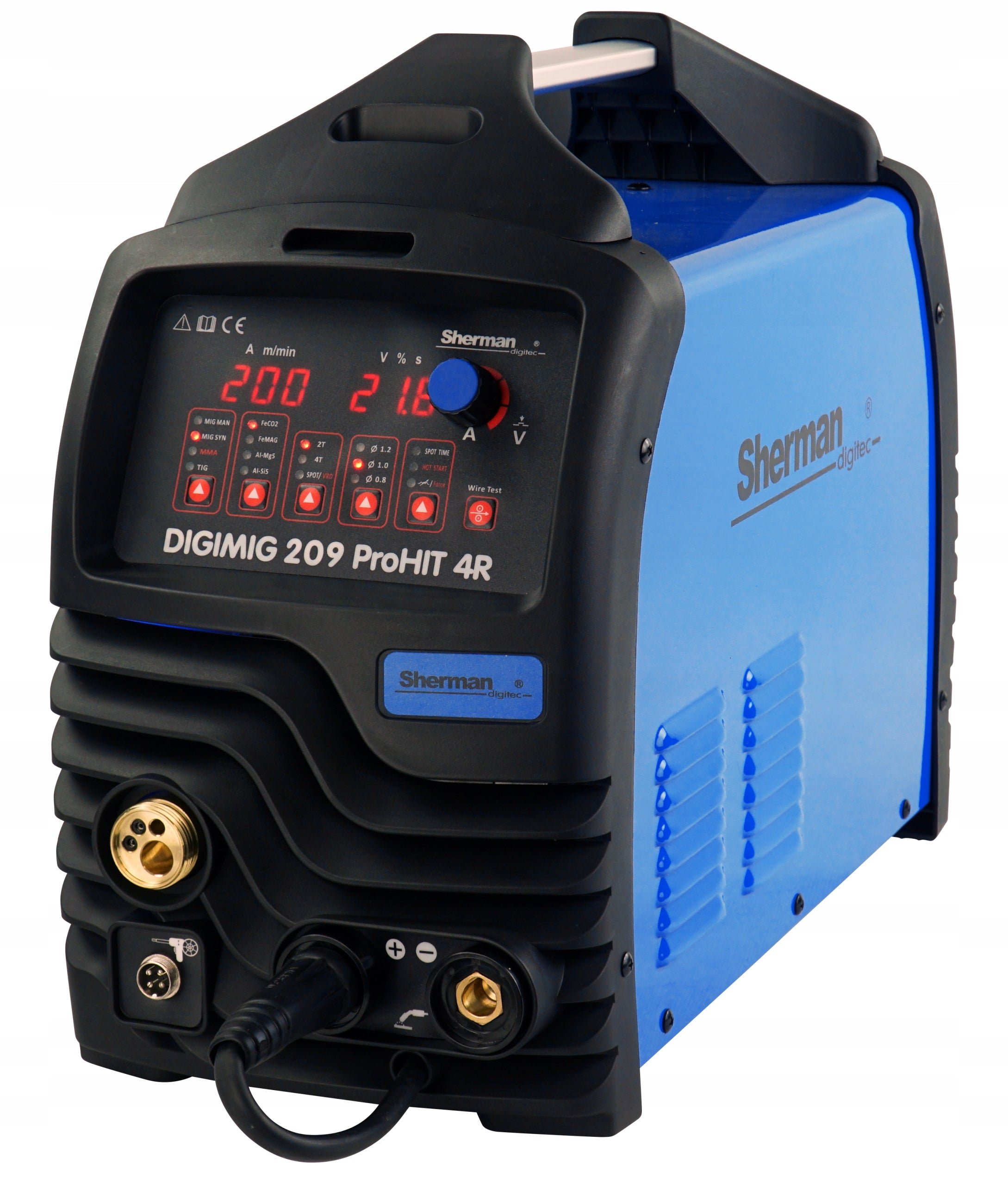 MIG WELDING MACHINE SHERMAN 200A Synergia MAG TIG 230V 4X4 Inverter FREEBIES EAN (GTIN) 5903686618451