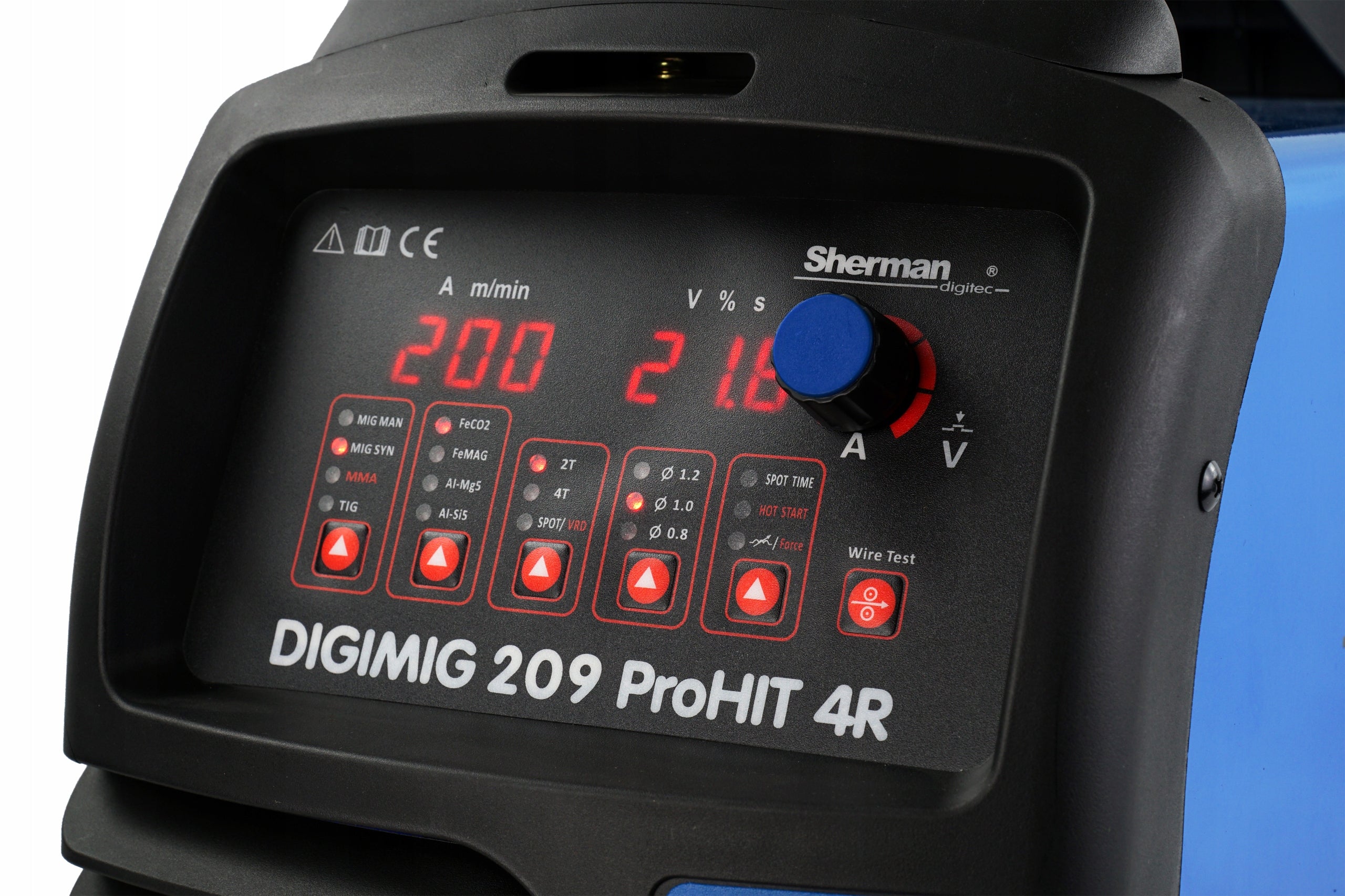 MIG WELDING MACHINE SHERMAN 200A Synergia MAG TIG 230V 4X4 Inverter FREEBIES Manufacturer code 7812829