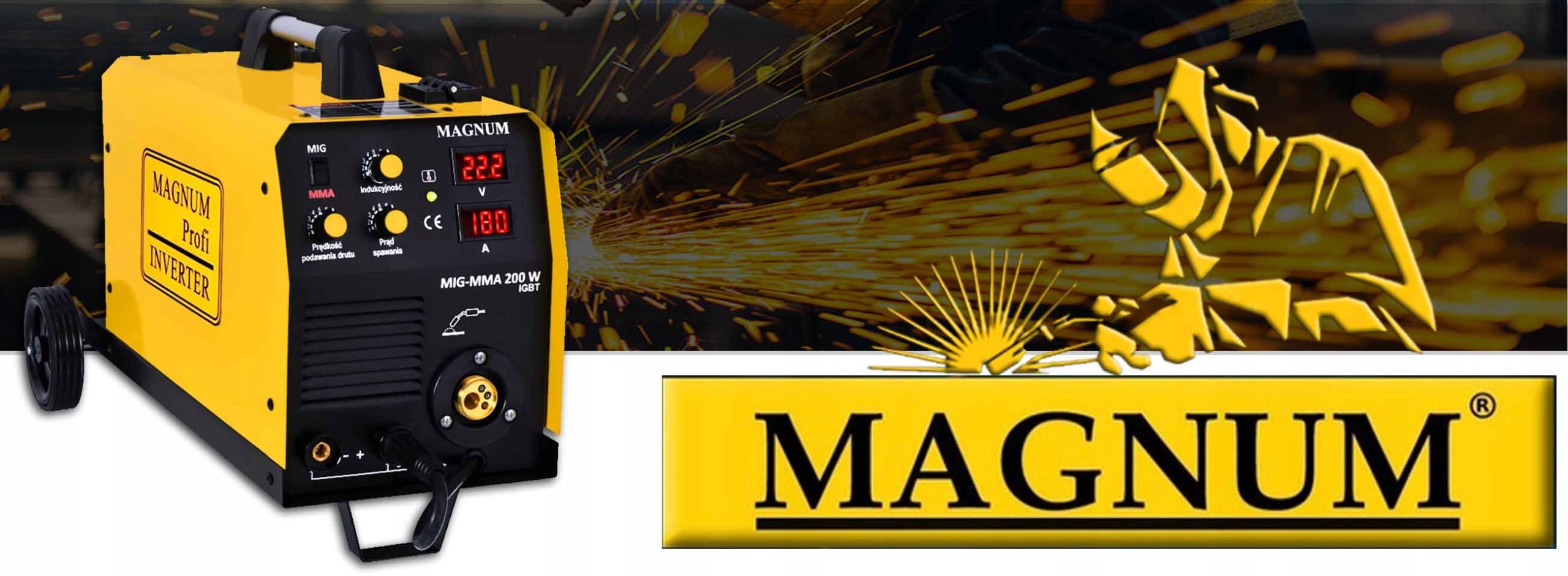 MIGOMAT INVERTER MAGNUM 200W IGBT MMA Brand Magnum