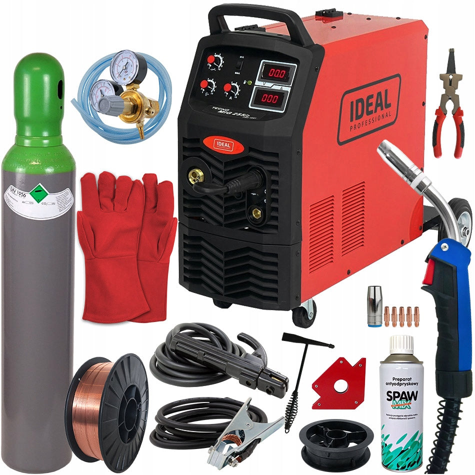 MIGOMAT Ideal MIG 255 MMA MAG welding machine set