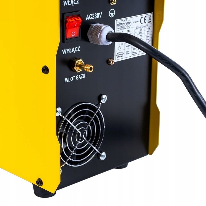 MIGOMAT MAGNUM MIG 204 ALU SYNERGY WELDING MACHINE 230V 200A 60% Brand Magnum