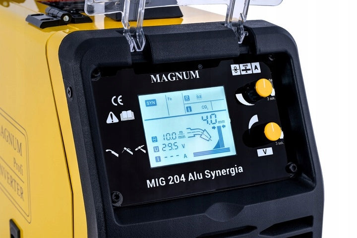 MIGOMAT MAGNUM MIG 204 ALU SYNERGY WELDING MACHINE 230V 200A 60% EAN (GTIN) 5905323119260