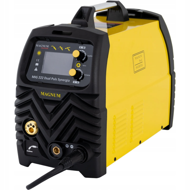 MIGOMAT MAGNUM MIG 222 DUAL PULSE SYNERGY LCD TIG WELDING MACHINE MMA 200A EAN (GTIN) 5905323100312