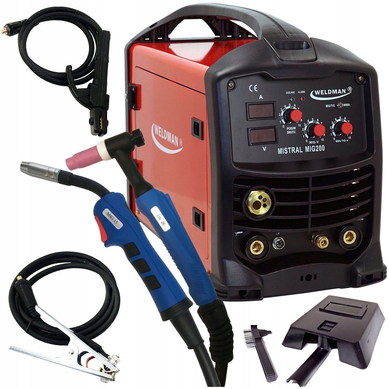 MIGOMAT MIG 200 IGBT TIG MMA 200A 230V welding machine