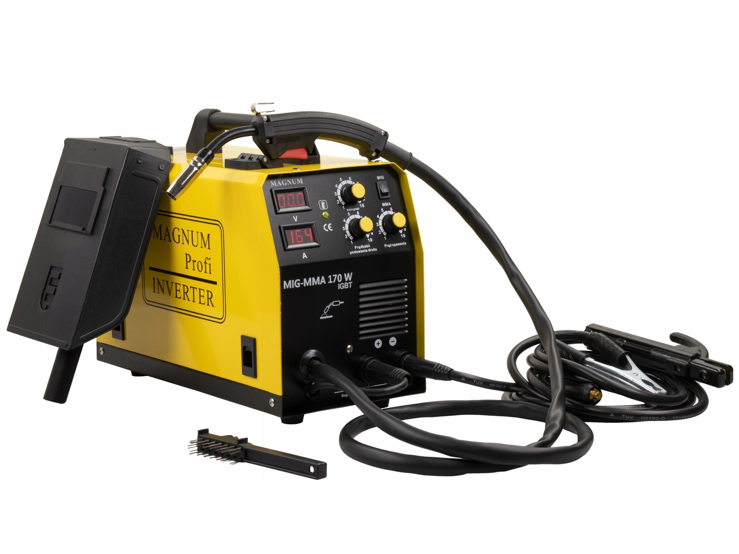MIGOMAT MIG/MAG 160A IGBT MMA FCAW Magnum MIG 170 inverter welding machine Brand Magnum