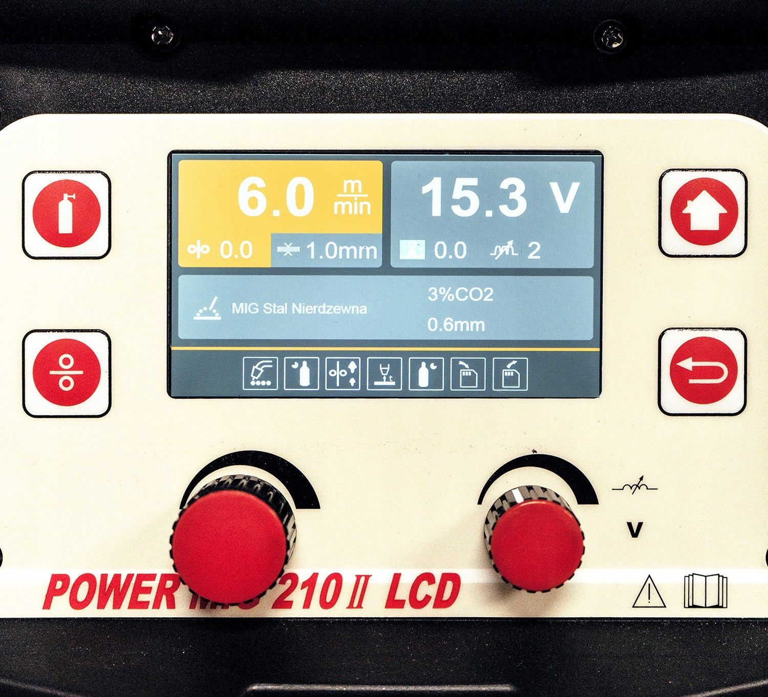 MIGOMAT MIG MAG TIG MMA 200 A IGBT WELDMAN FLUX welding machine synergy MEMORY Packaging status original