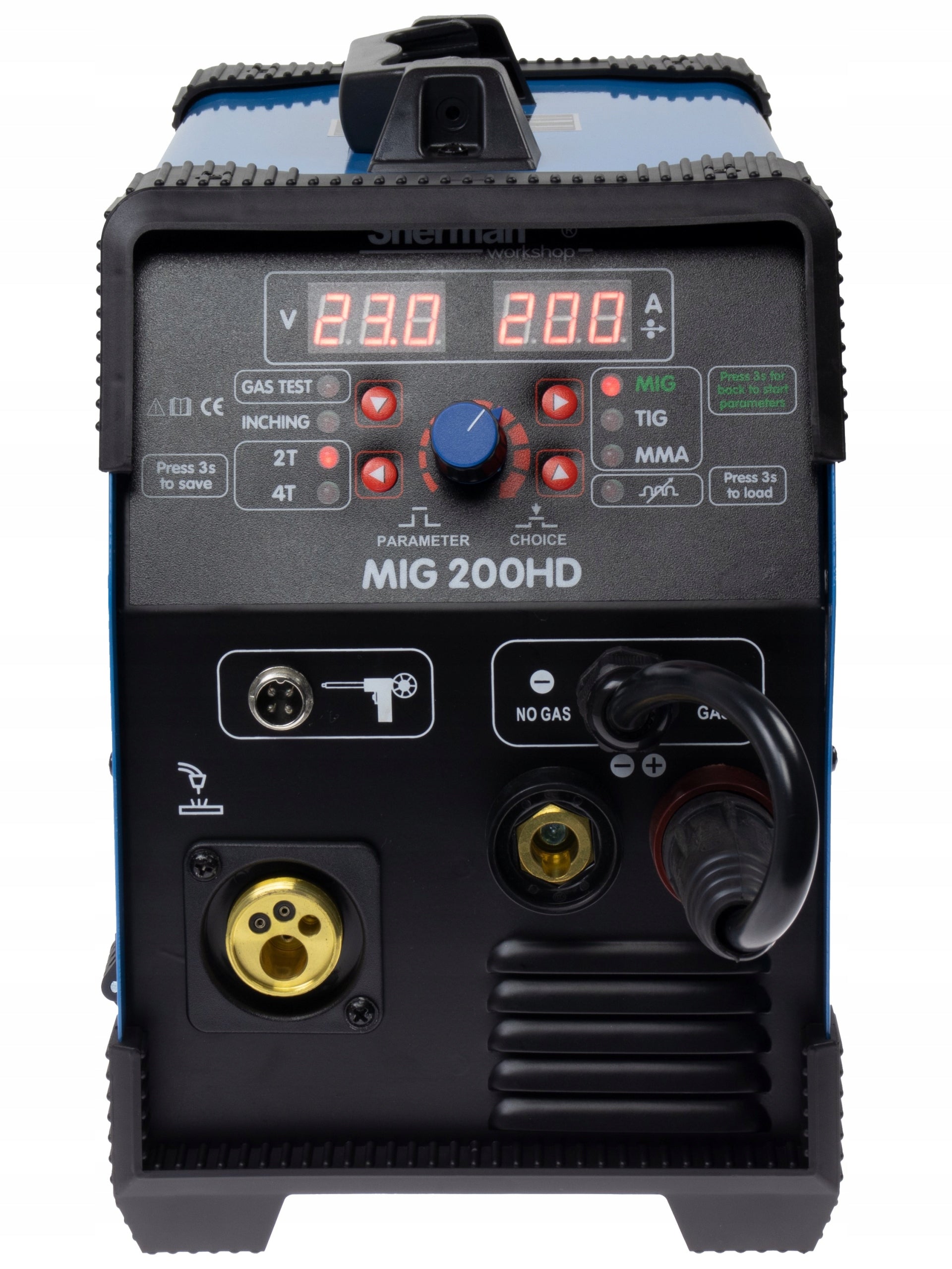 MIGOMAT MIG/MAG WELDING MACHINE synergy MMA TIG Lift SHERMAN IGBT 230V Set EAN (GTIN) 5905031033940