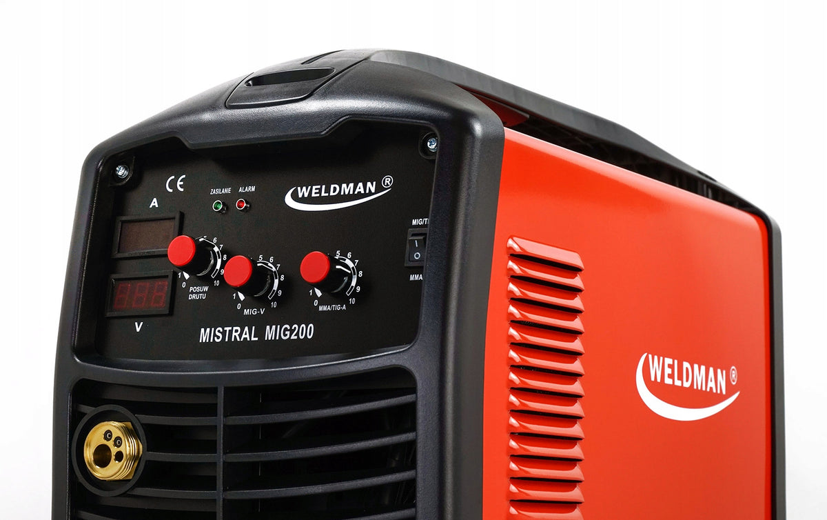 MIGOMAT MMA TIG MIG 200 230V inverter welding machine Brand Weldman