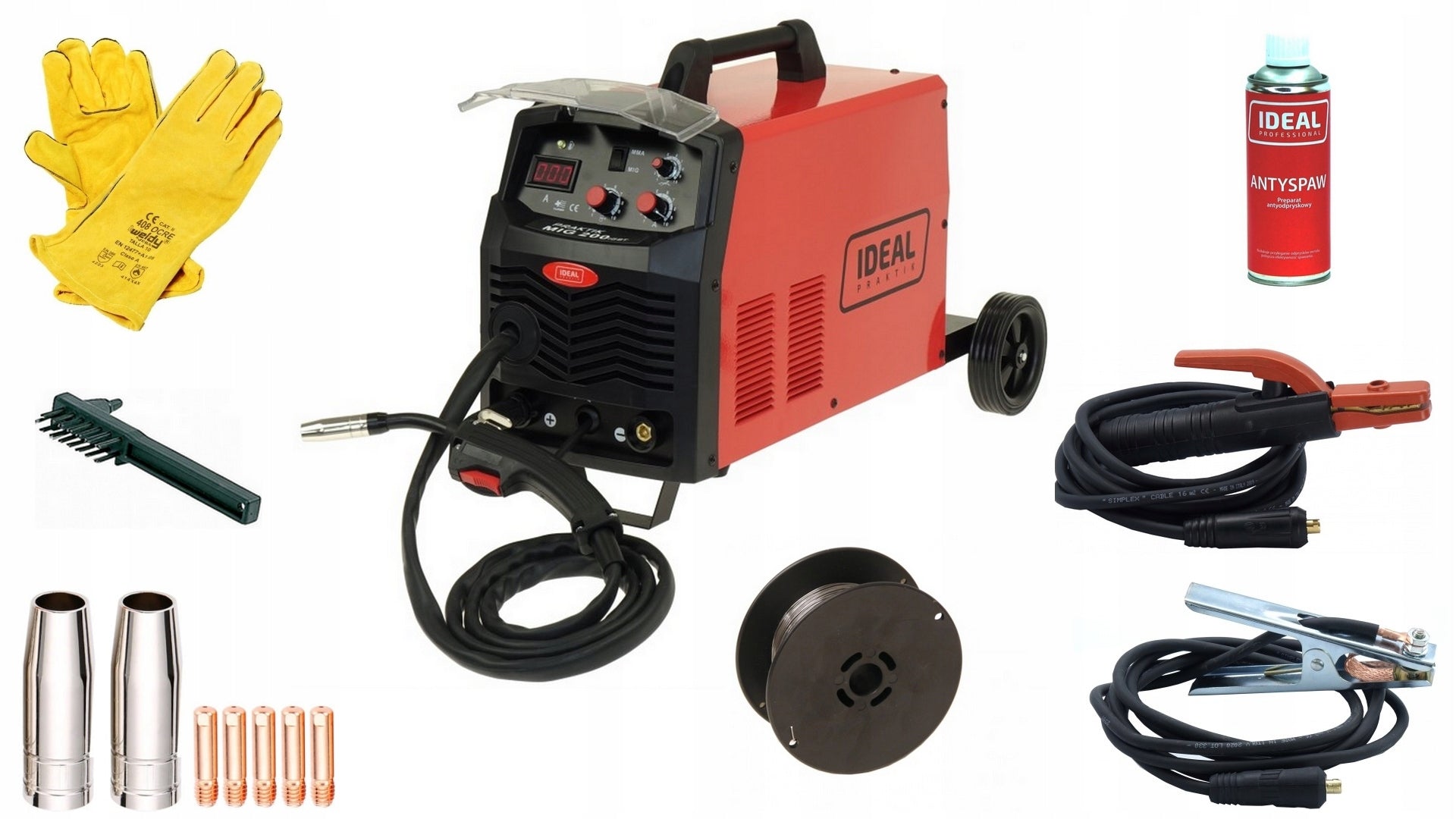 MIGOMAT PRAKTIK 200 IDEAL MIGOMAT + Wire