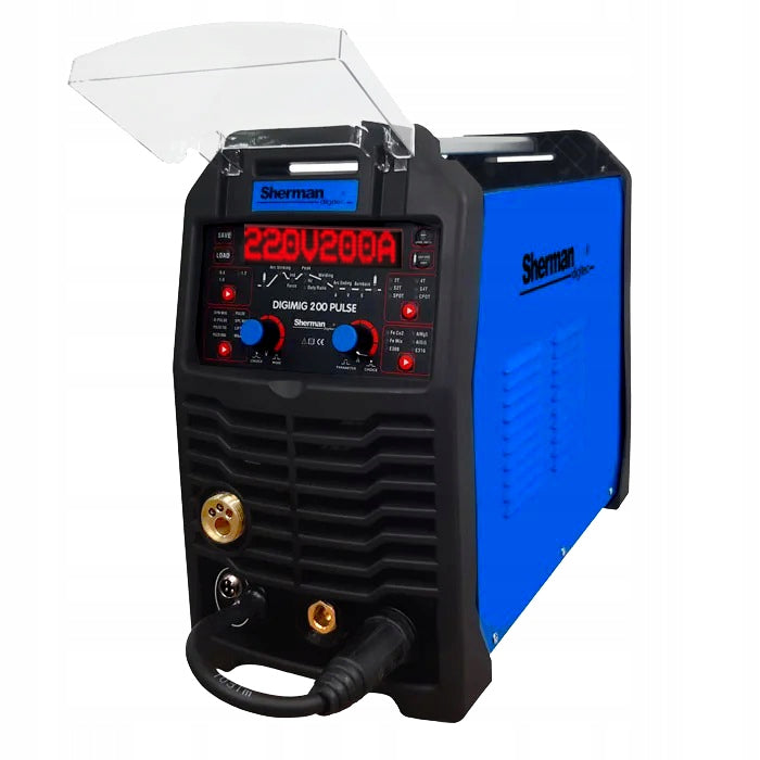 MIGOMAT SHERMAN MIG MMA 3in1 200 POINT PULSE TIG SYNERGY MEMORY 3IN1+CUP Packaging status original