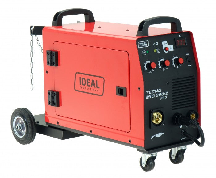 MIGOMAT WELDING MACHINE 200A 60% 230/400V TECNOMIG 200/2 PRO MMA IDEAL Welding methods MIG/MAG MMA