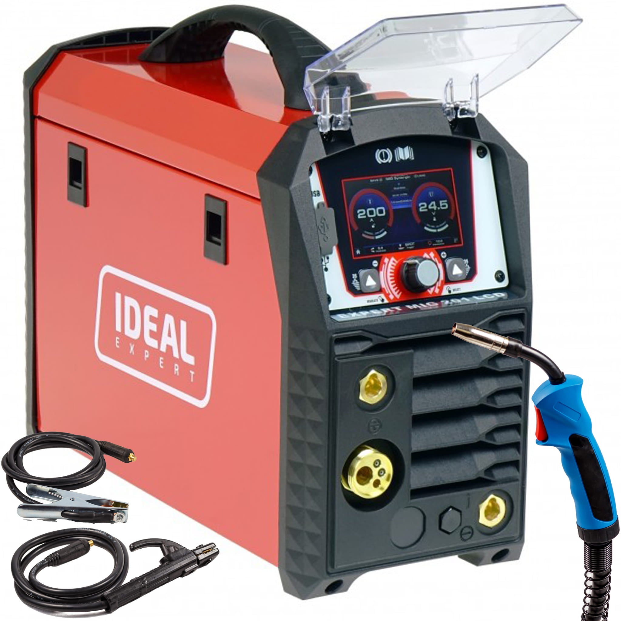 MIGOMAT WELDING MACHINE IDEAL EXPERT MIG 201 LCD