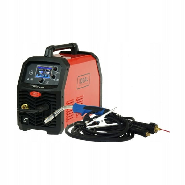 MIGOMAT WELDING MACHINE IDEAL TECNO MIG 200 PULSE LCD SYNERGY TIG MMA