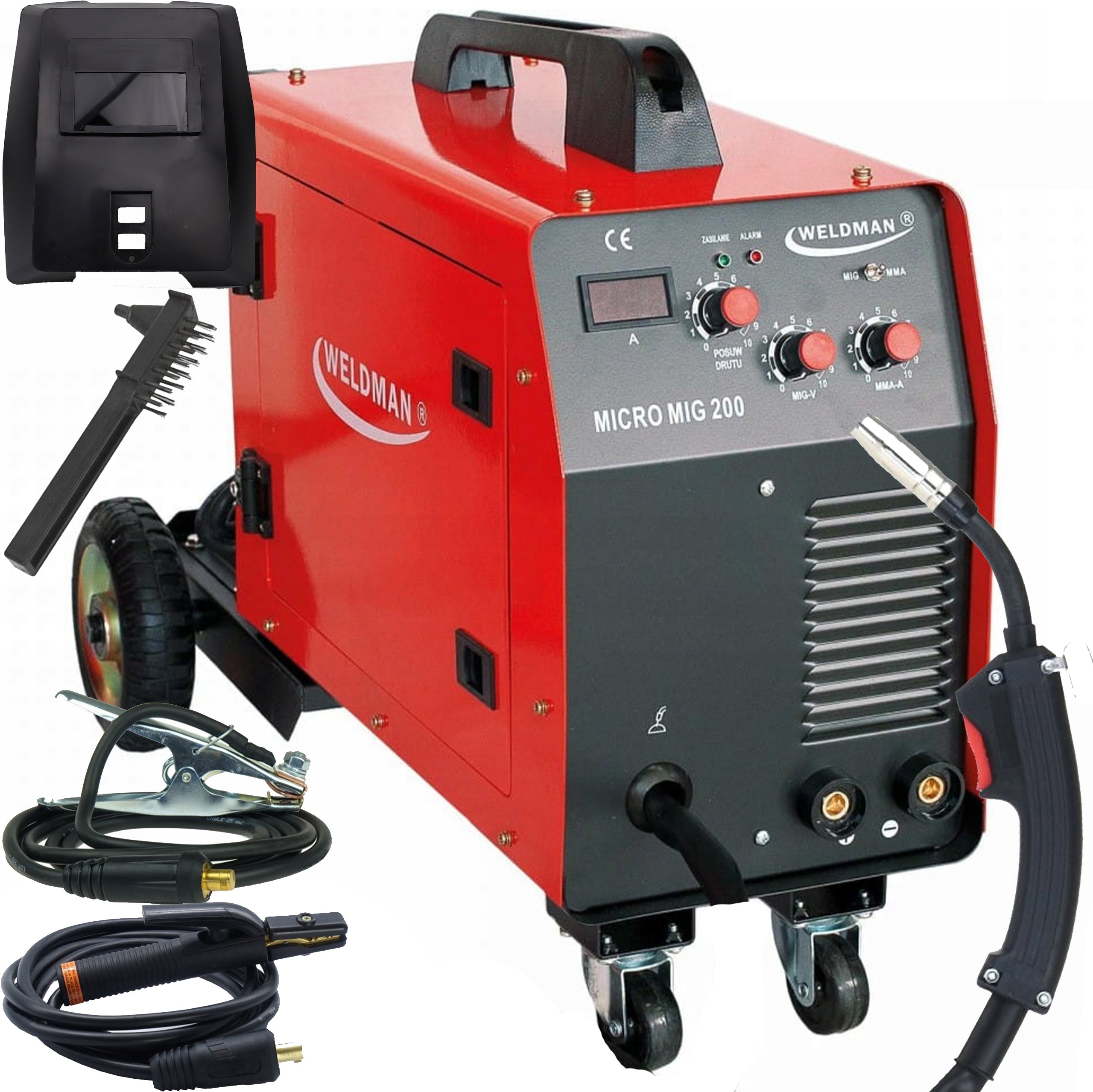 MIGOMAT WELDING MACHINE WELDMAN MICRO MIG 200 MMA