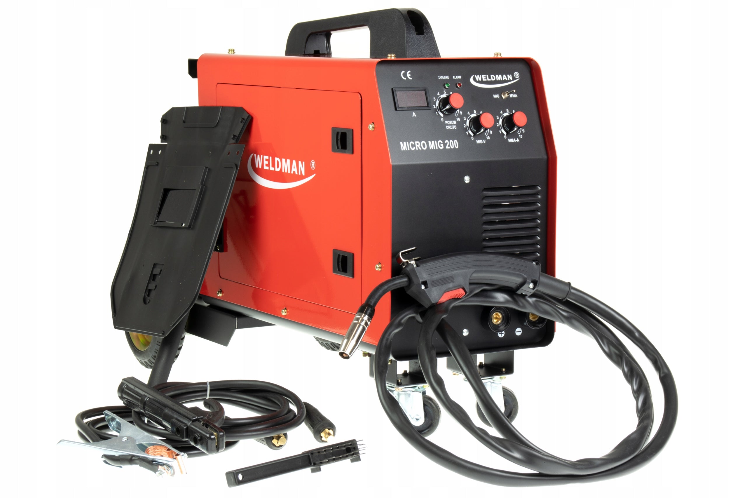 MIGOMAT inverter welding machine 200A 230V MIG MAG MMA FLUX IGBT Brand Weldman