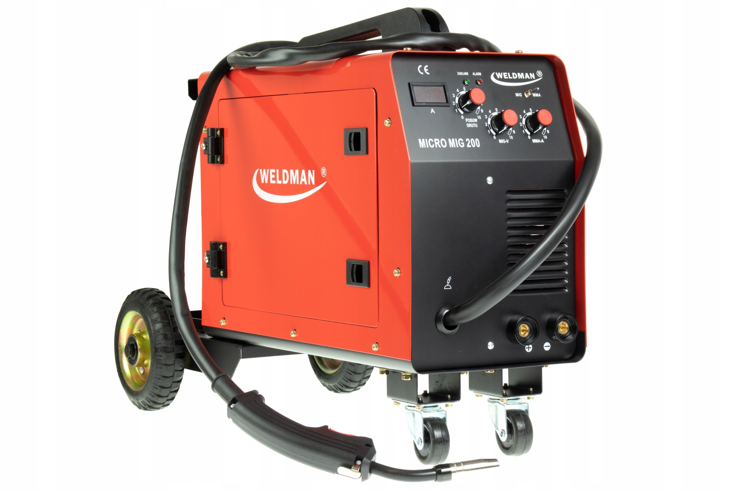 MIGOMAT inverter welding machine 200A 230V MIG MAG MMA FLUX IGBT Manufacturer code spawarka migomat 103 105