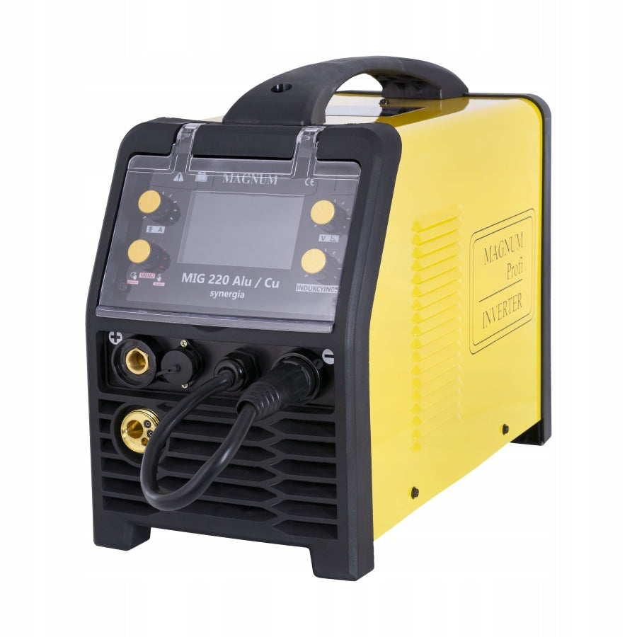 MIGOMAT inverter welding machine MAGNUM MIG 220 Alu Cu SYNERGY aluminium 3in1 Manufacturer code U MI 220AL CU MAPR2-15