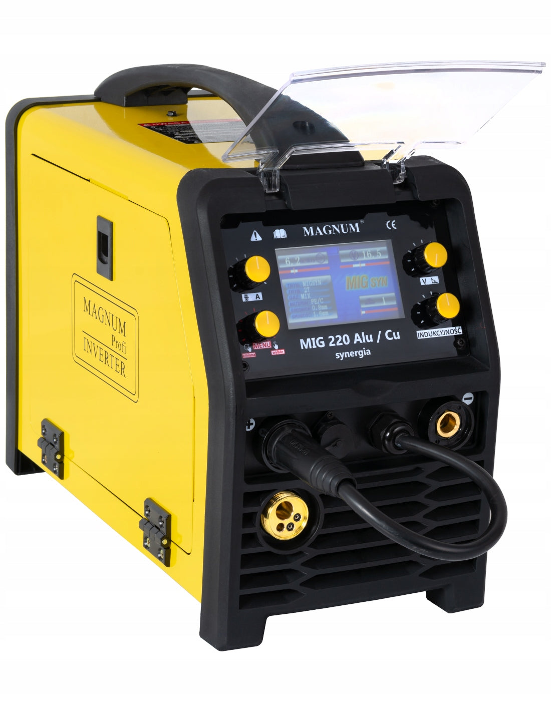MIGOMAT inverter welding machine MAGNUM MIG 220 Alu Cu SYNERGY aluminium 3in1